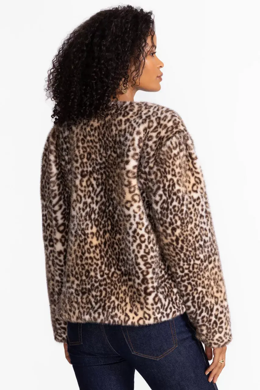 Johnny Was FAUX FUR JACKET Priscilla Faux Fur