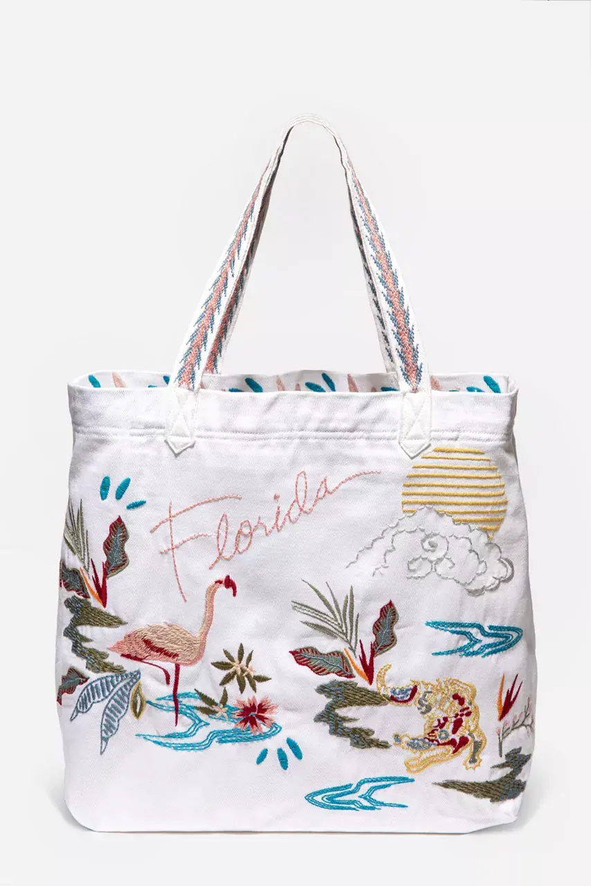 johnny was Florida Everyday Tote White
