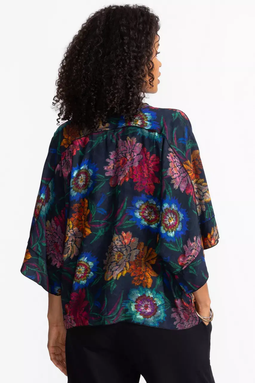 Johnny Was FLOW SHRUG Paisley