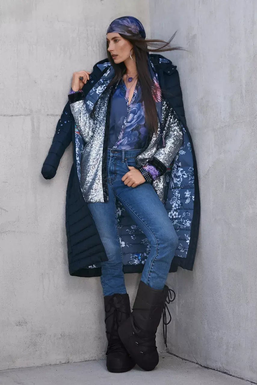 Johnny Was Grey Scarf Gray