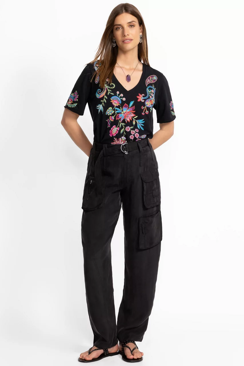 johnny was HAILEY CARGO PANT Black Beauty