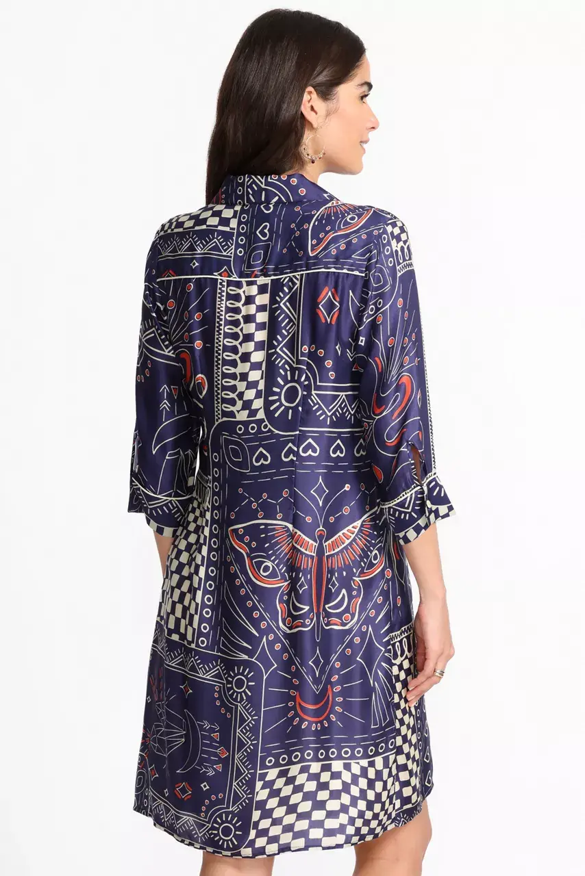 Johnny Was HENLEY DRESS Keoki