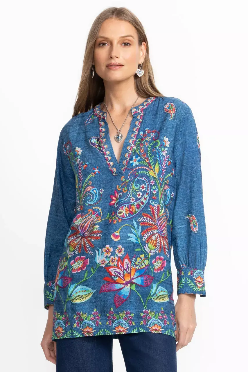 Johnny Was HENLEY VOYAGER TUNIC Carlie