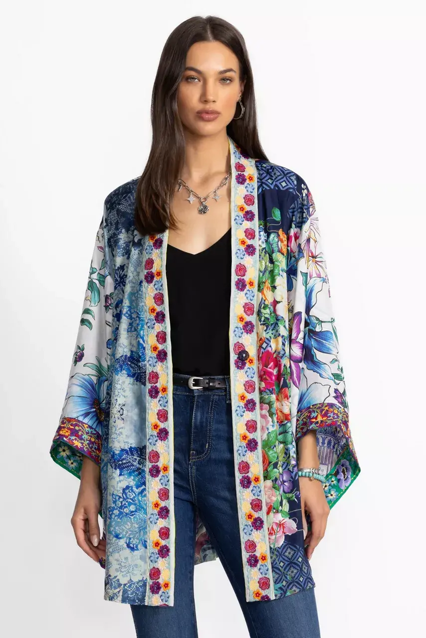 Johnny Was INES KIMONO Mcanna Scarf