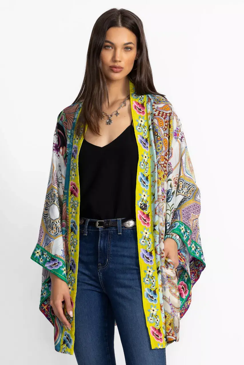 Johnny Was INES KIMONO Mcanna Scarf