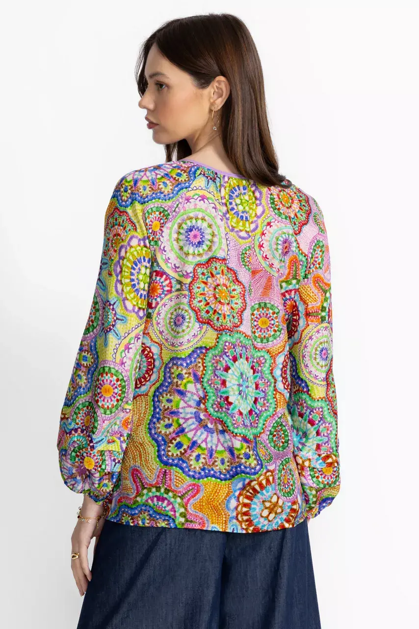 Johnny Was JANNIKA SHIRT Naperron Print