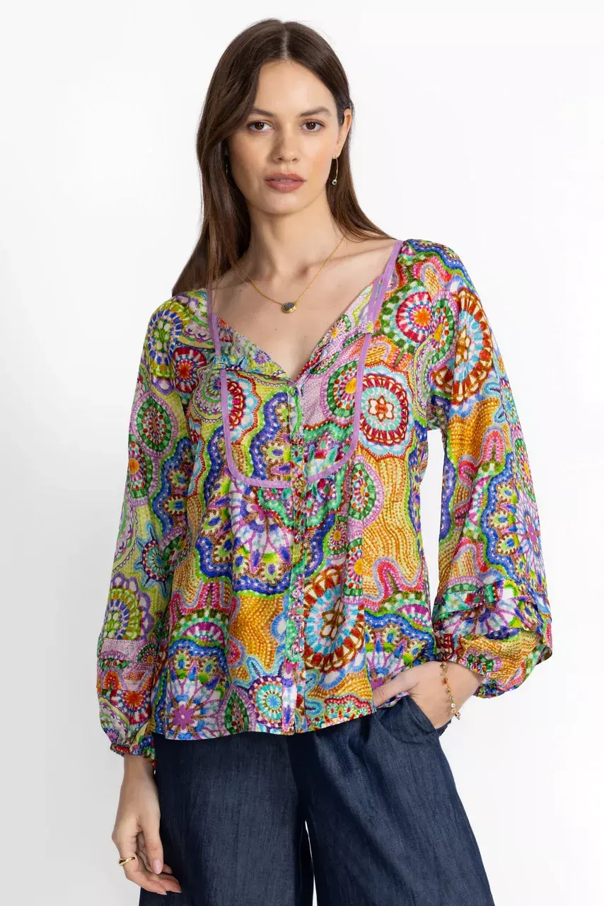 johnny was JANNIKA SHIRT Naperron Print