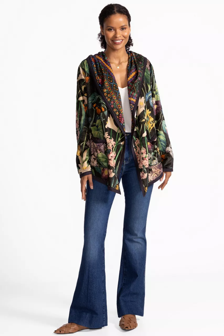 johnny was JOAN SHERPA JACKET Monarch