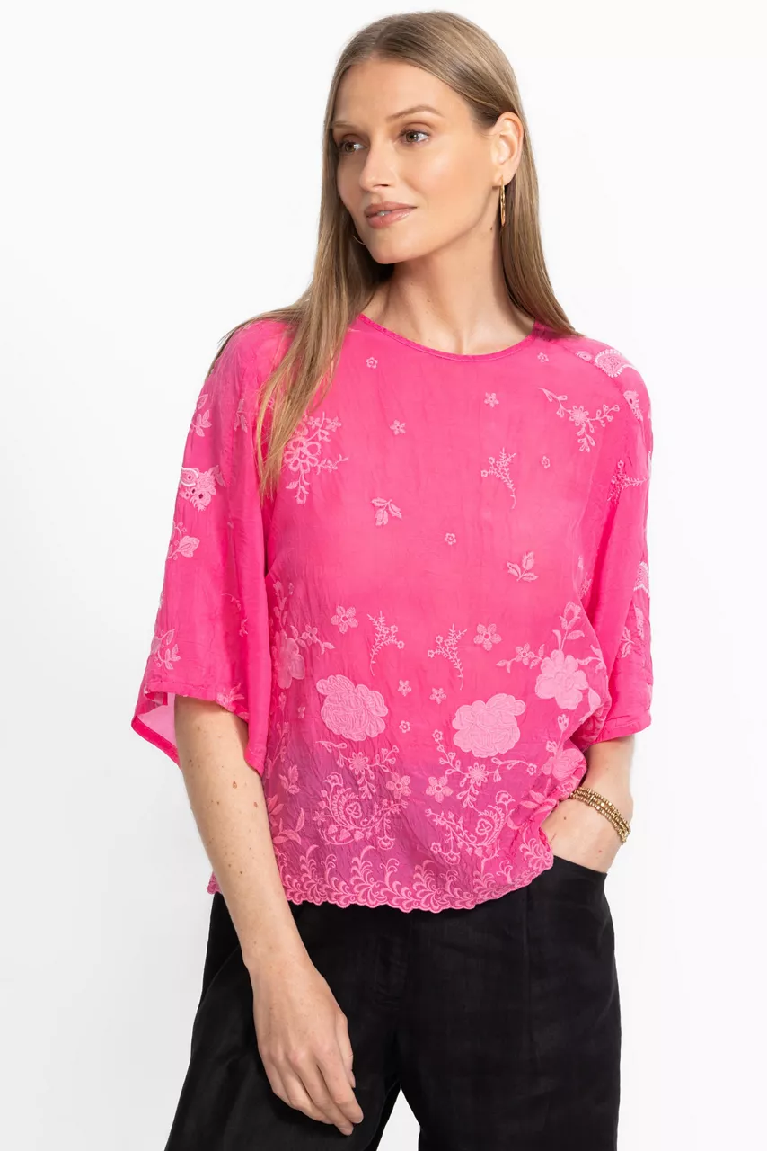 johnny was JONET BLOUSE Raspberry Sorbet