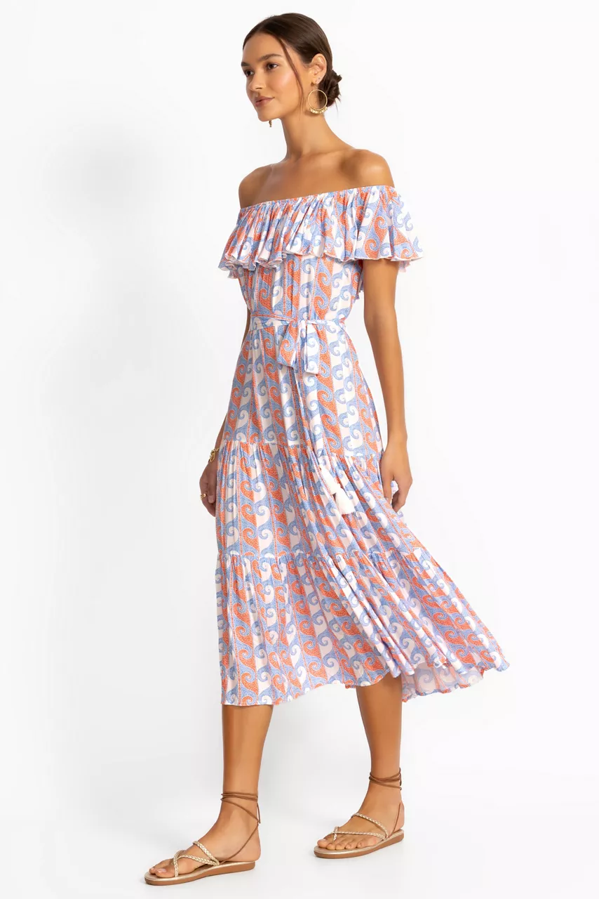 Johnny Was JW X PAOLITA BIANCA DRESS Circes Wave