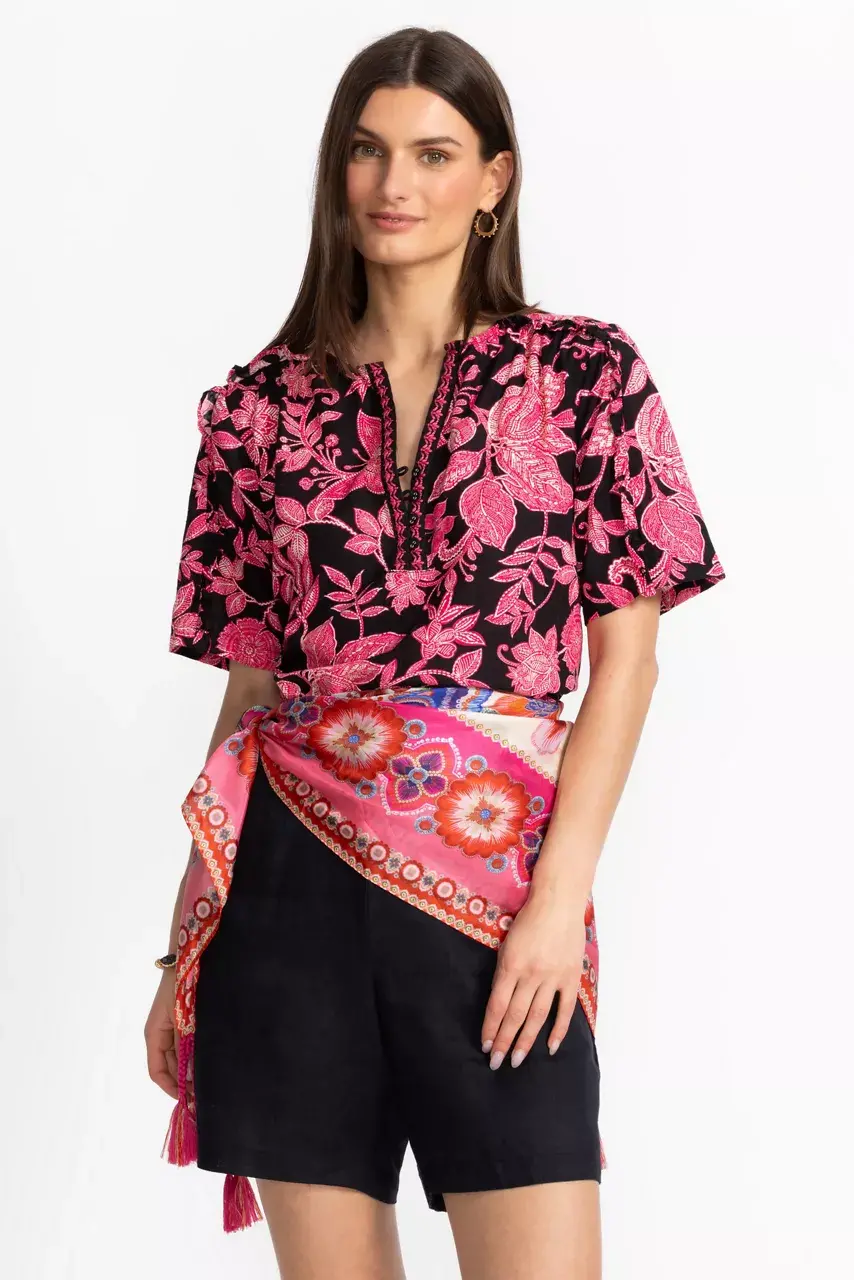 Johnny Was KALLIE SILK SCARF Kallie Scarf