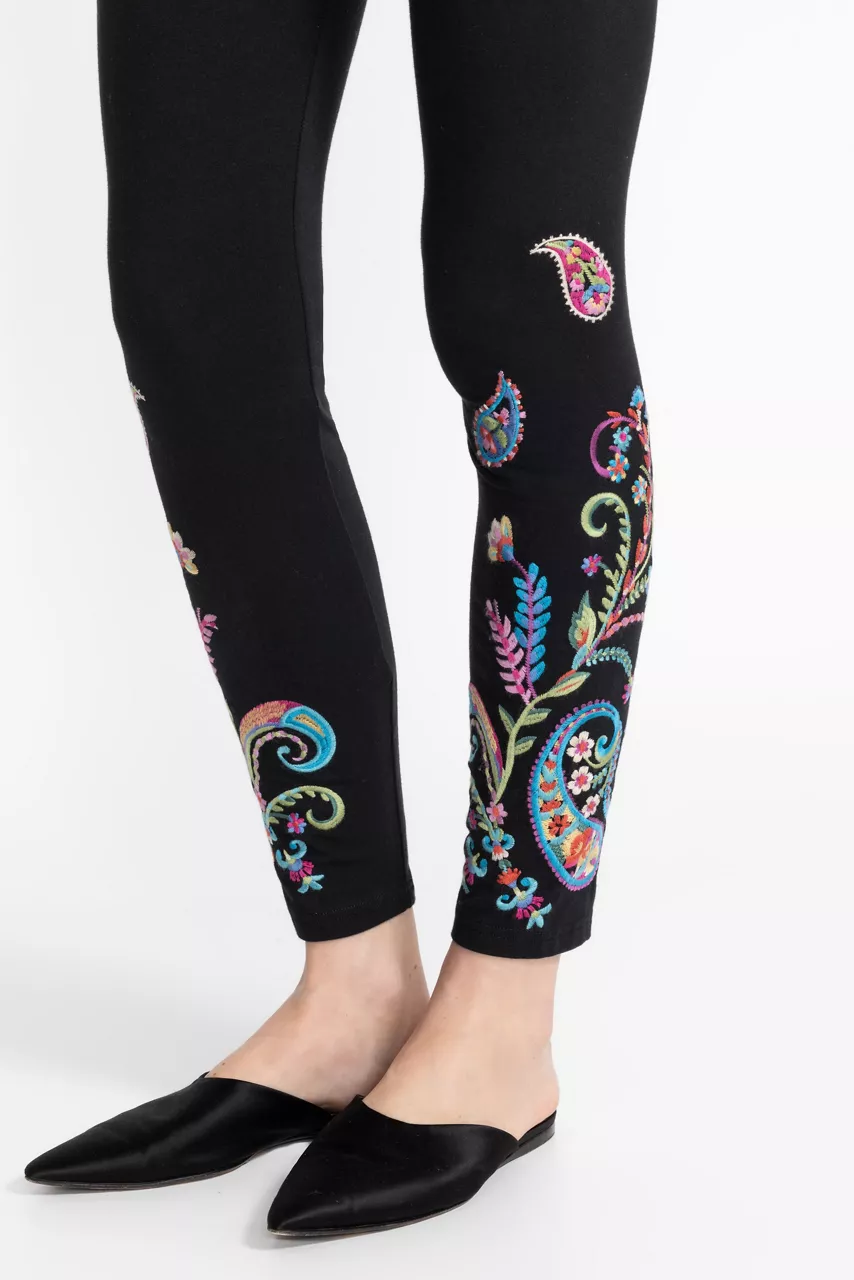 Johnny Was KARIME LEGGING Black