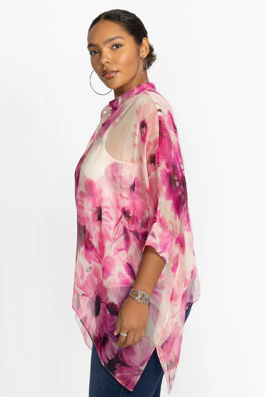 Johnny Was KATIA OVERSIZED BLOUSE Auroria