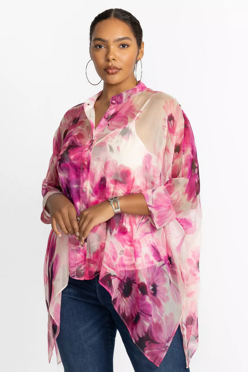 Johnny Was KATIA OVERSIZED BLOUSE Auroria