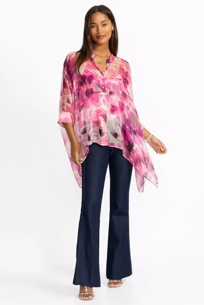 Johnny Was KATIA OVERSIZED BLOUSE Auroria