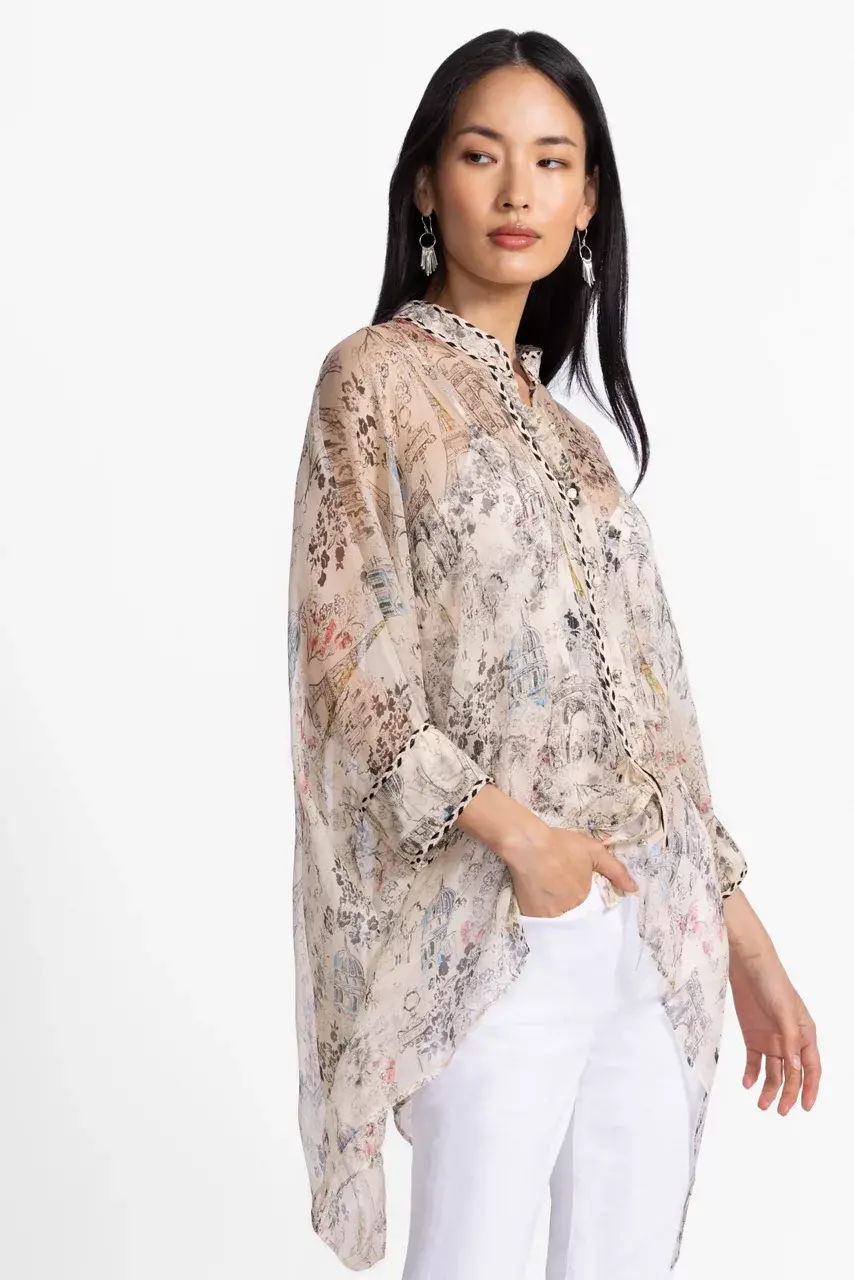 Johnny Was KATIA OVERSIZED BLOUSE Louise