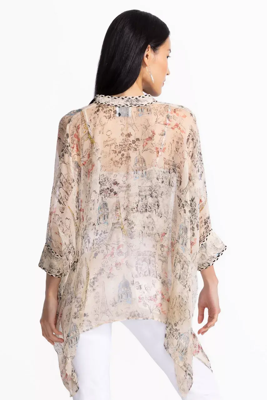 Johnny Was KATIA OVERSIZED BLOUSE Louise