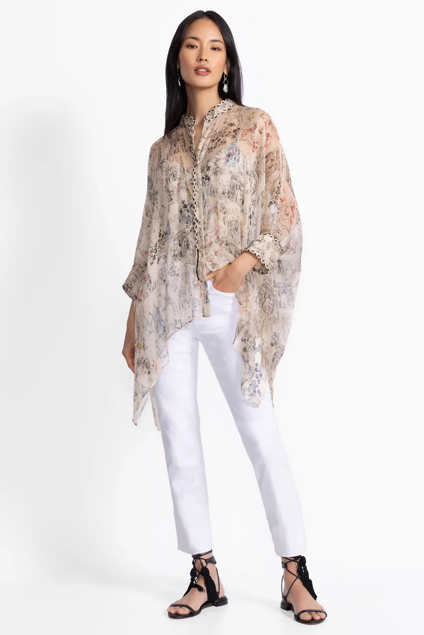 johnny was KATIA OVERSIZED BLOUSE Louise