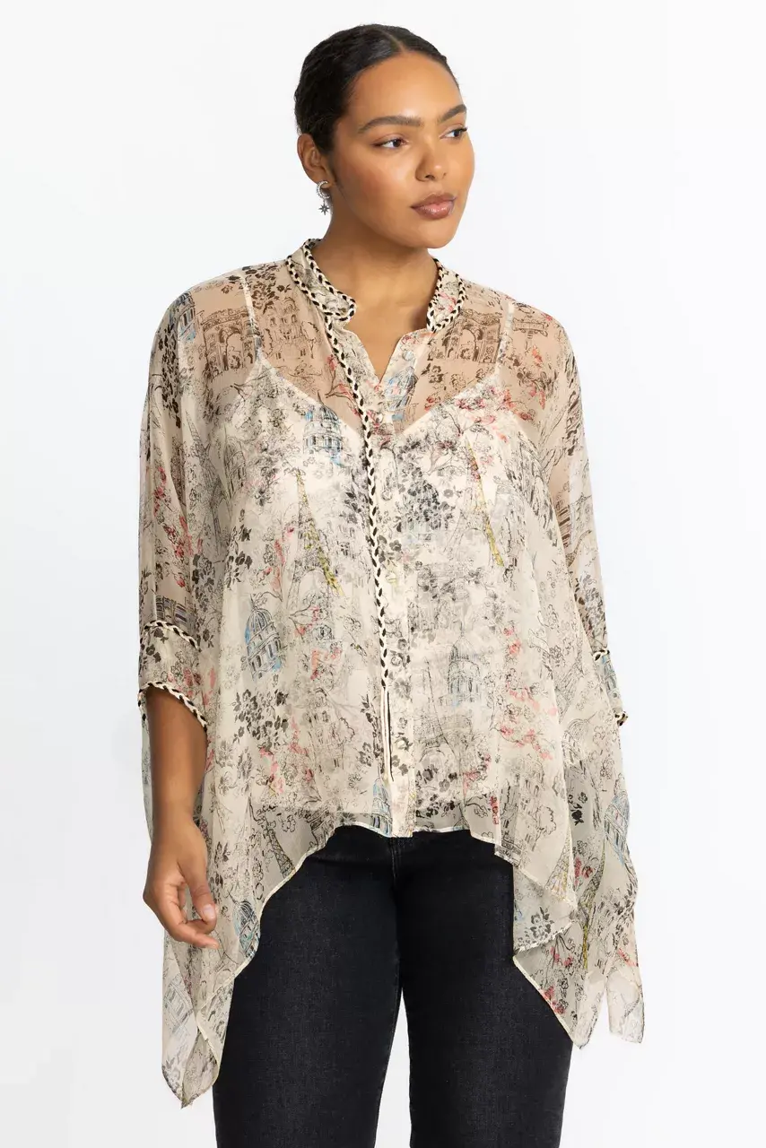 johnny was KATIA OVERSIZED BLOUSE Louise