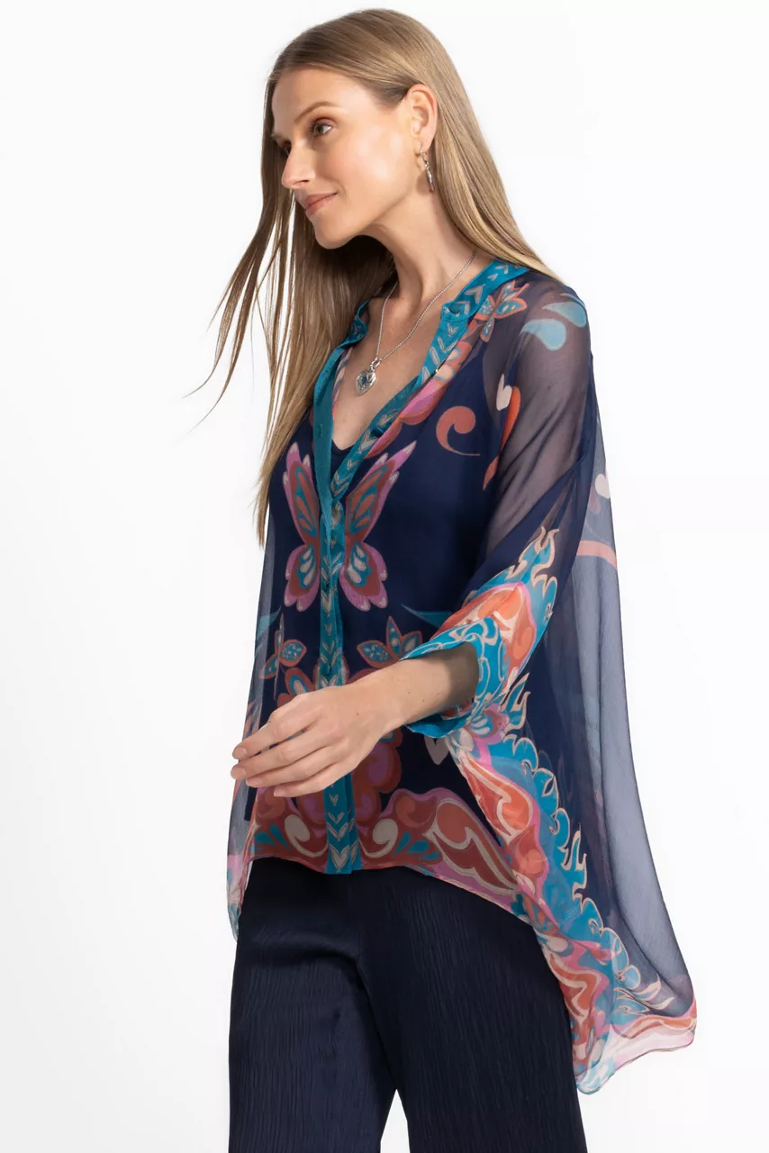 Johnny Was KATIA OVERSIZED BLOUSE Ryland