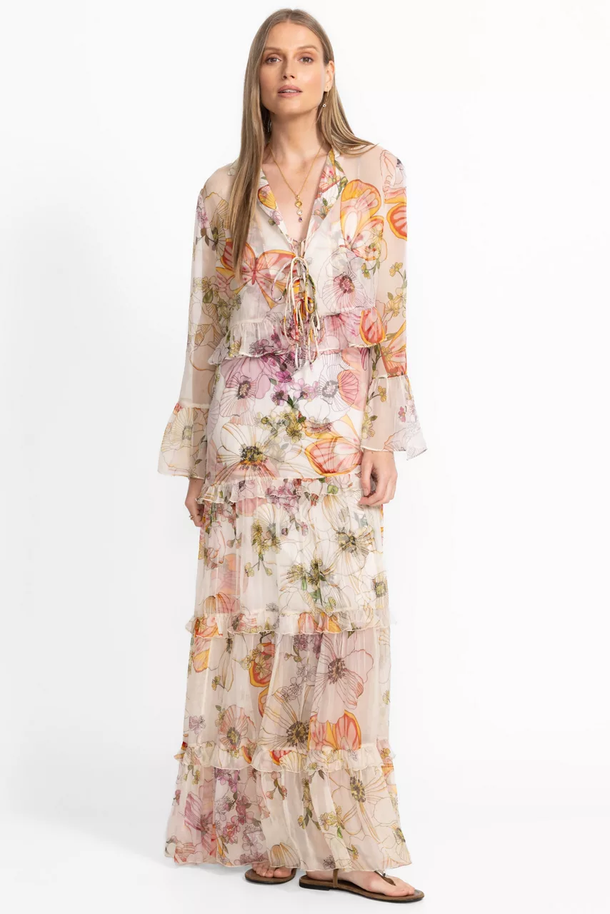 Johnny Was KATRIZ RUFFLE BOLERO Rosabelia