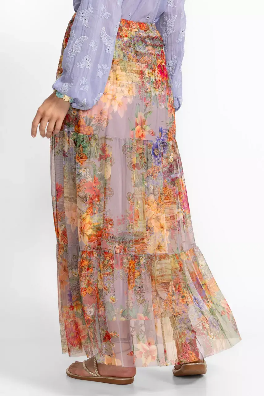 Johnny Was KATY MESH SKIRT Asteria