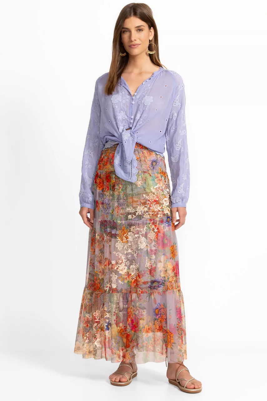 johnny was KATY MESH SKIRT Asteria