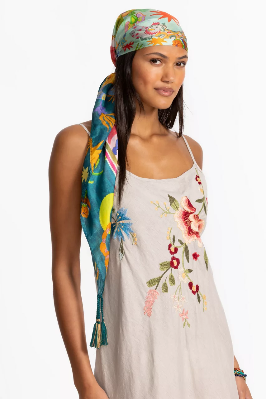 Johnny Was KAYLA SILK SCARF Kayla Scarf