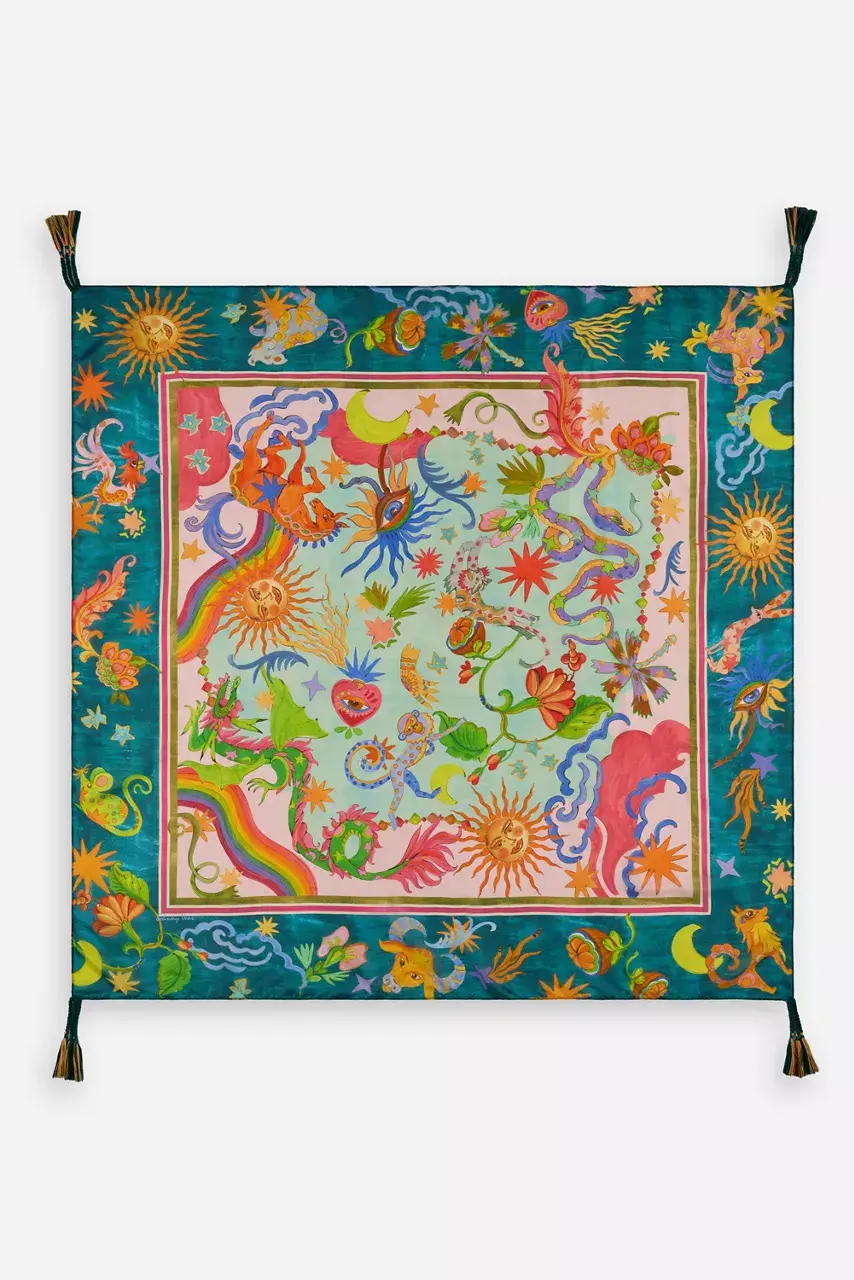 johnny was KAYLA SILK SCARF Kayla Scarf