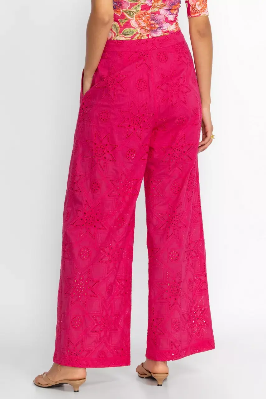 Johnny Was KOLBIE WIDE LEG PANT Love Potion