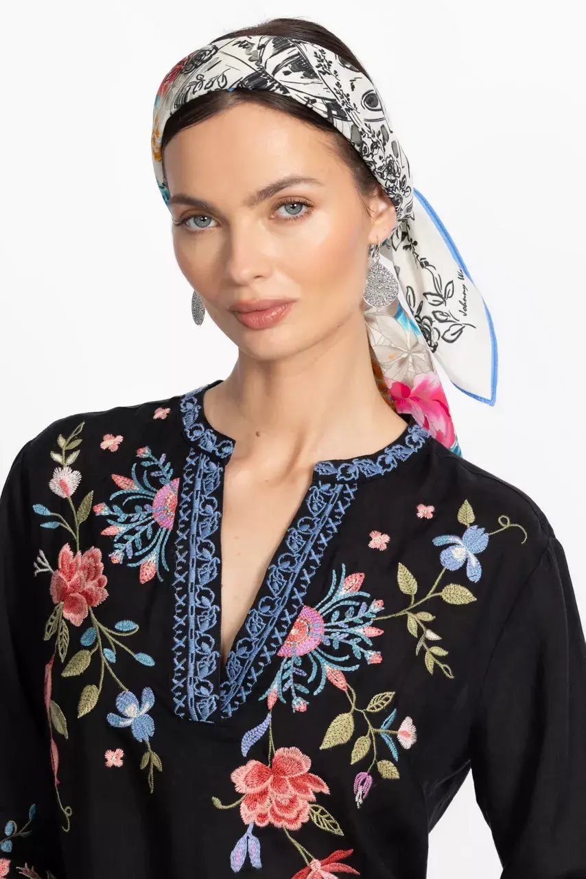 Johnny Was LAVILLE HEAD SCARF Laville Scarf