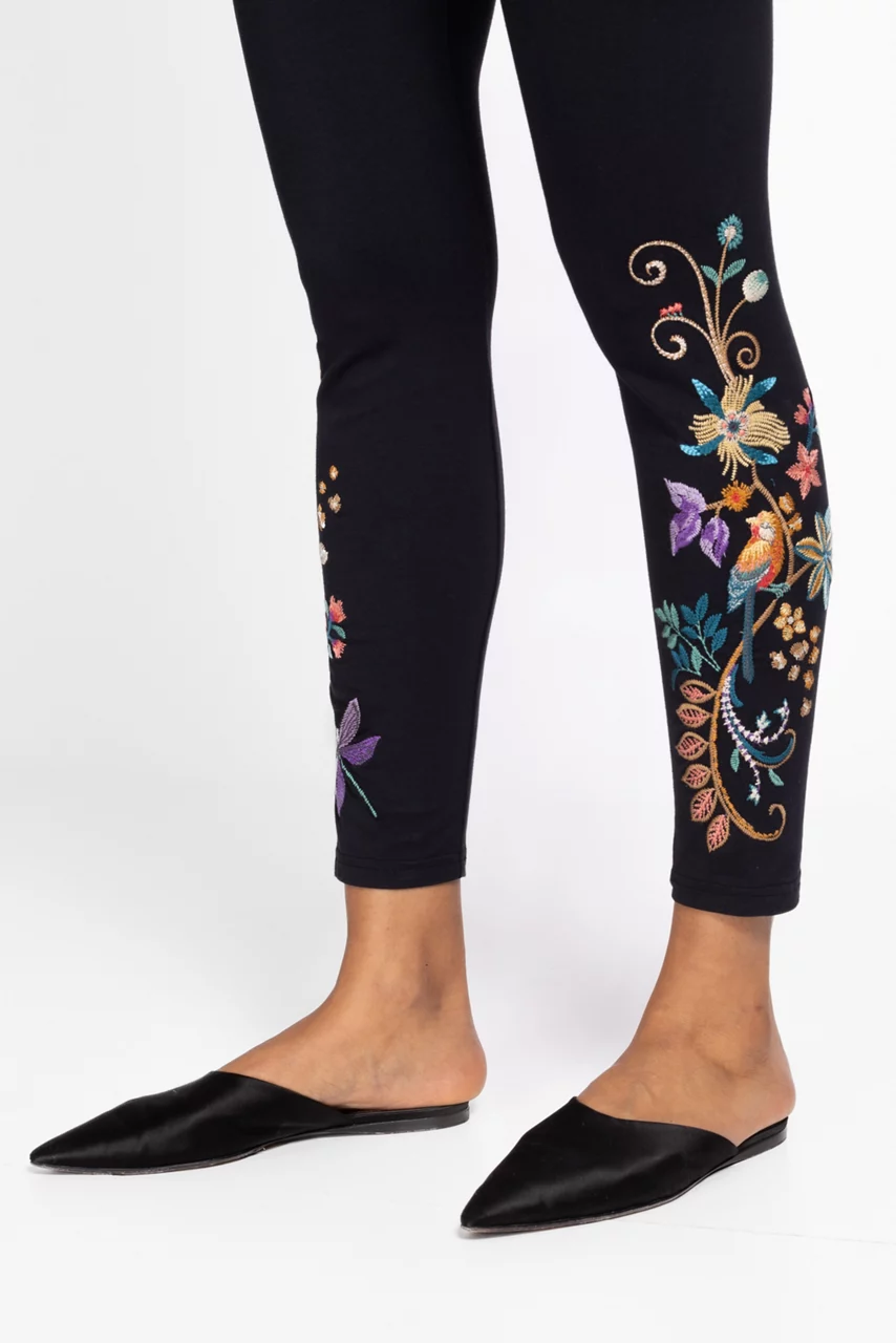 Johnny Was LEGGING Black