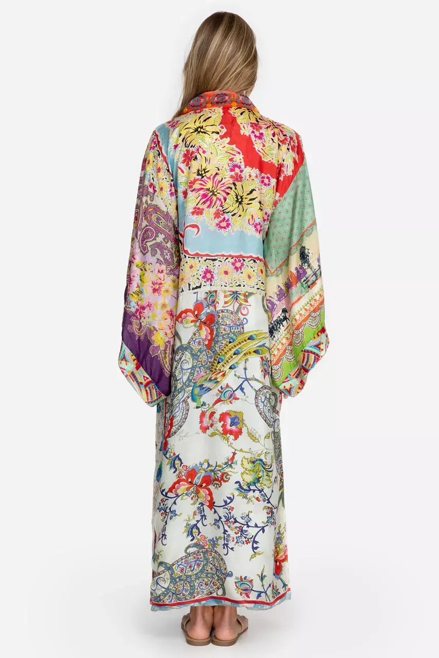 Johnny Was LONG KIMONO Multi
