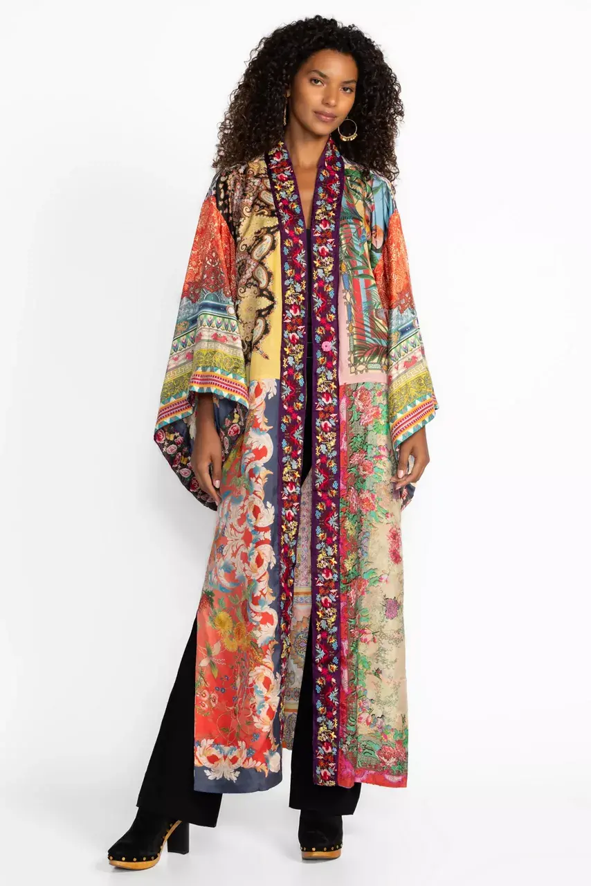 Johnny Was LONG KIMONO Thiodorah