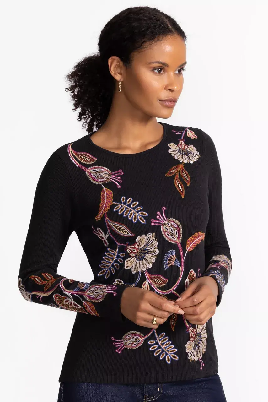 johnny was LONG SLEEVE THERMAL Black