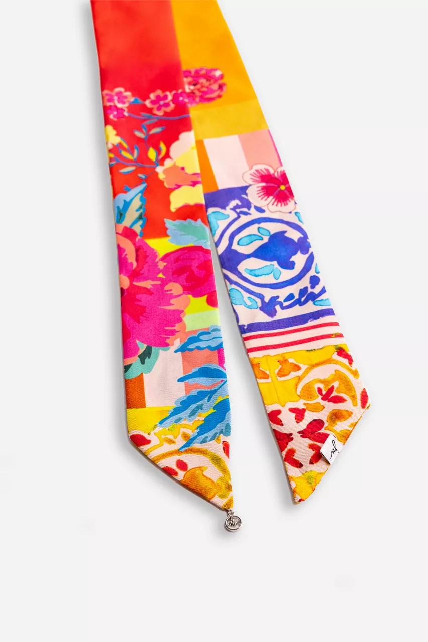 Johnny Was LUBELLA SILK SCARF Lubella Scarf Print