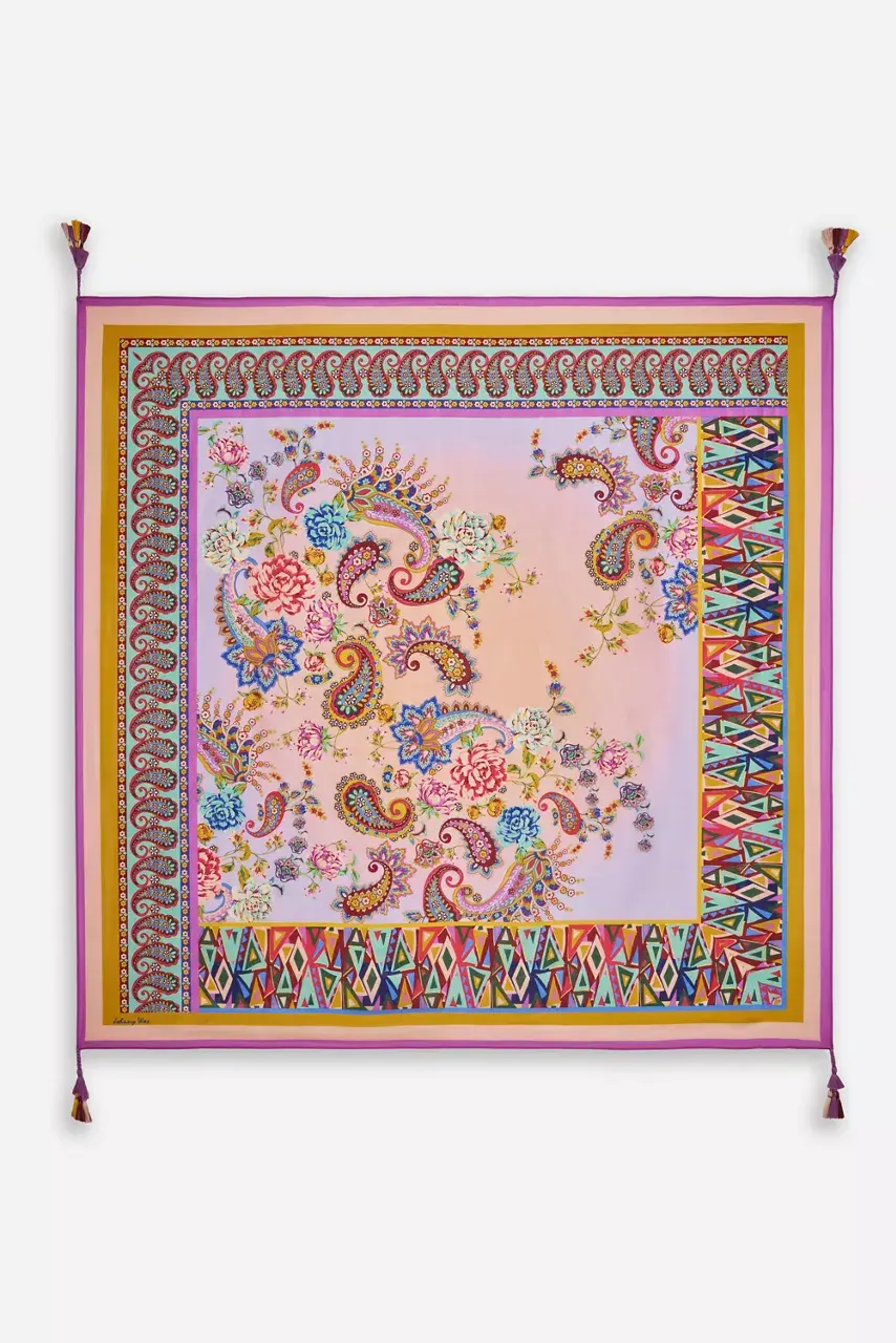 johnny was MAGALY SILK SCARF Magaly