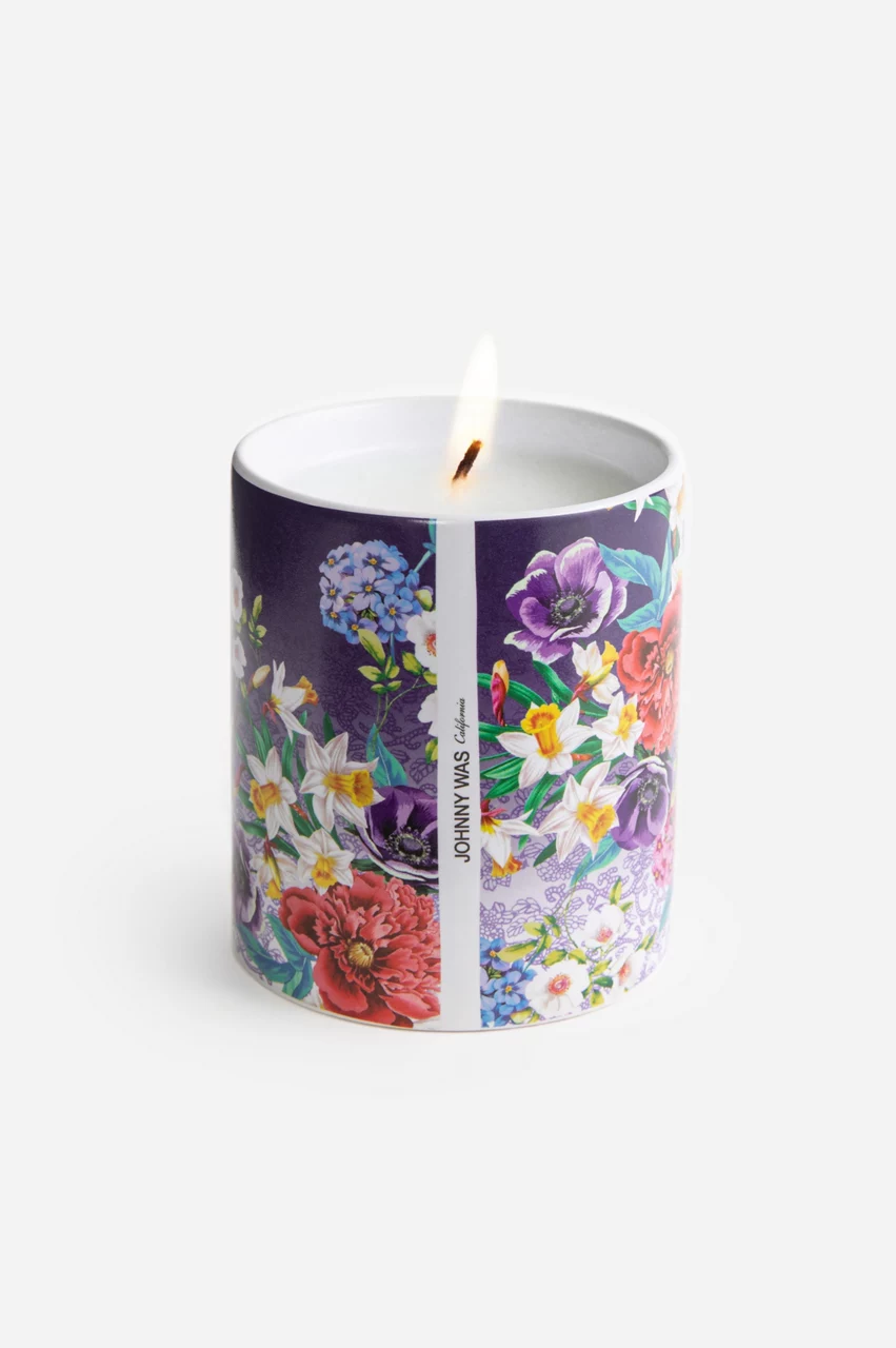Johnny Was Malibu Rose Candle Malibu Rose