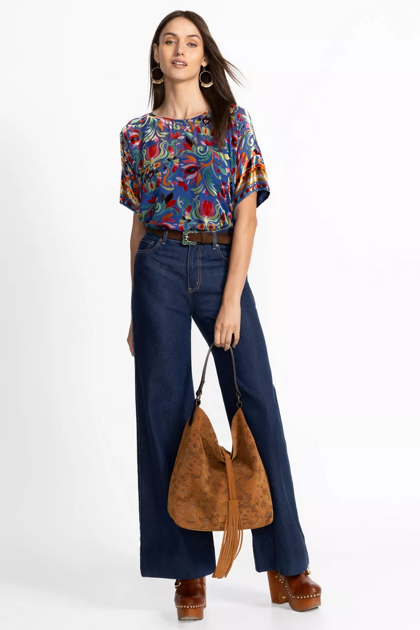 Johnny Was MARIAFE BLOUSE Primula