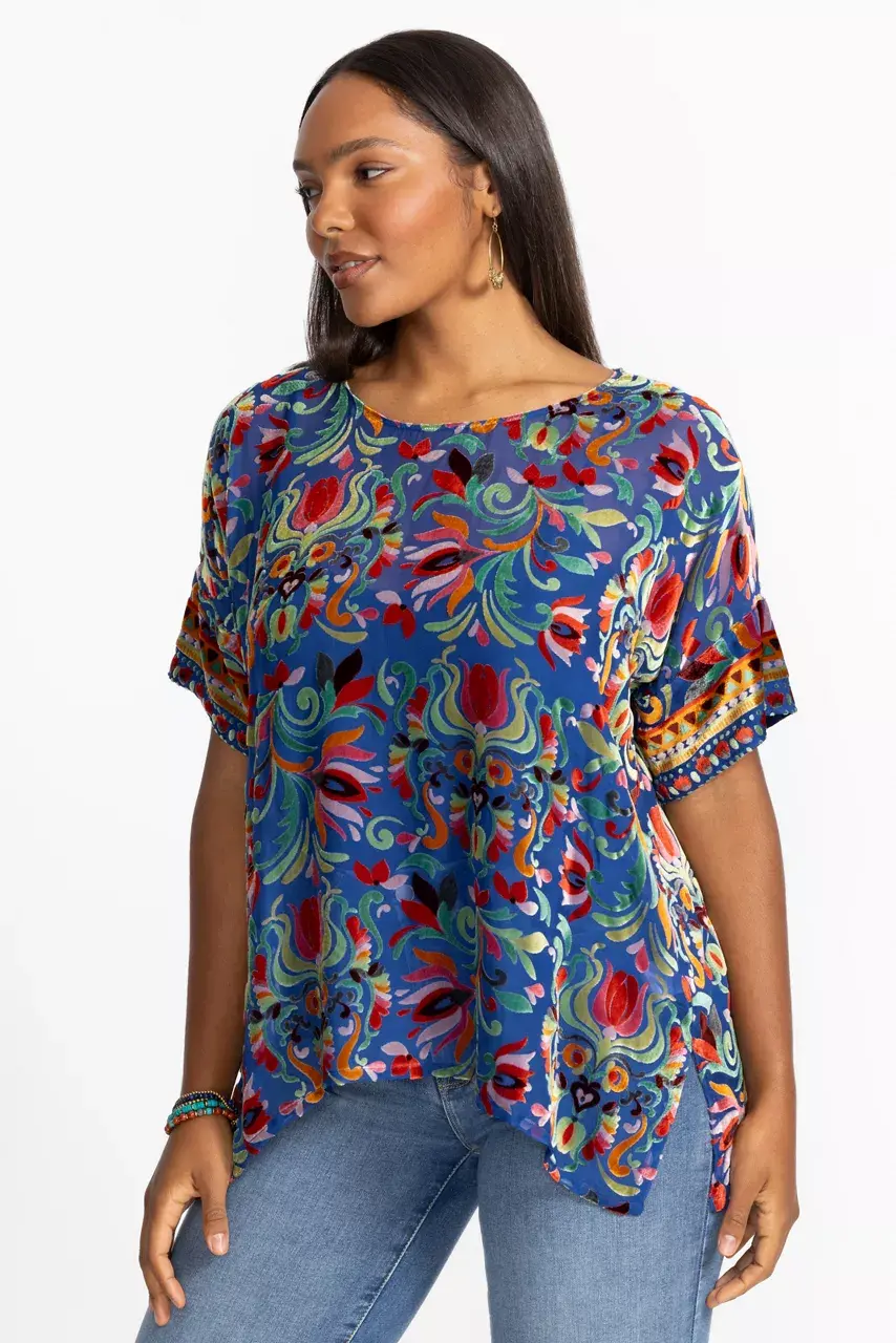 Johnny Was MARIAFE BLOUSE Primula