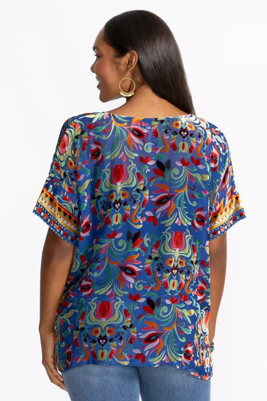 Johnny Was MARIAFE BLOUSE Primula