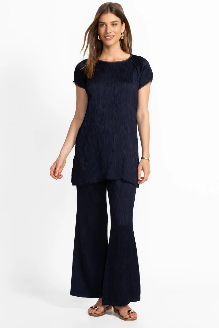 Johnny Was MARITZA TUNIC Midnight Blue