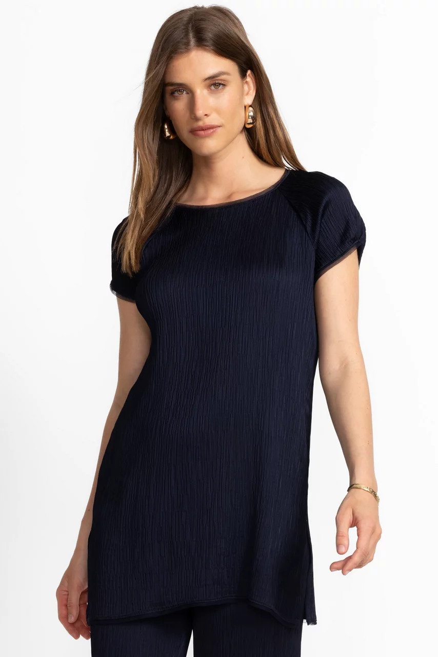 johnny was MARITZA TUNIC Midnight Blue