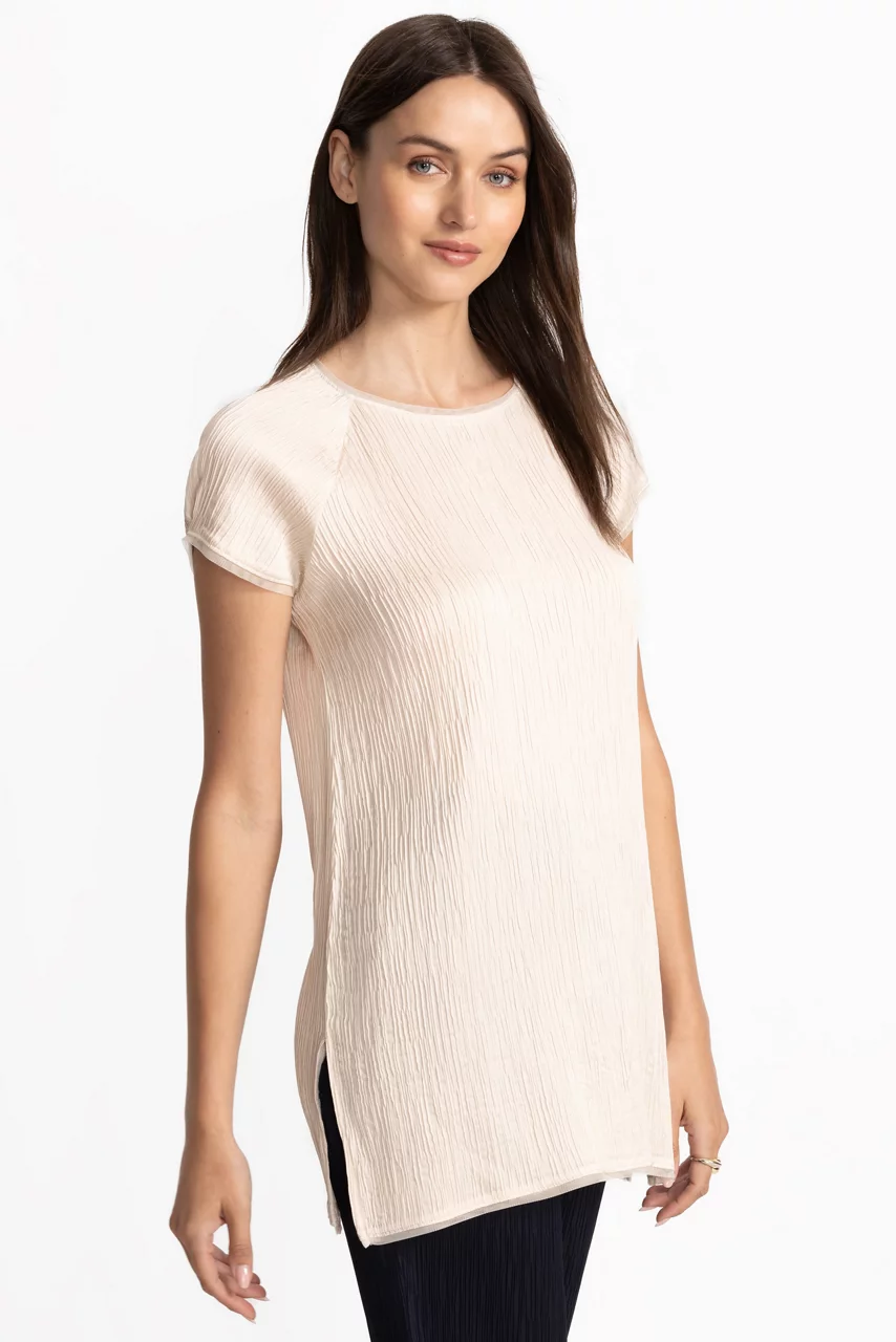 Johnny Was MARITZA TUNIC True Ecru