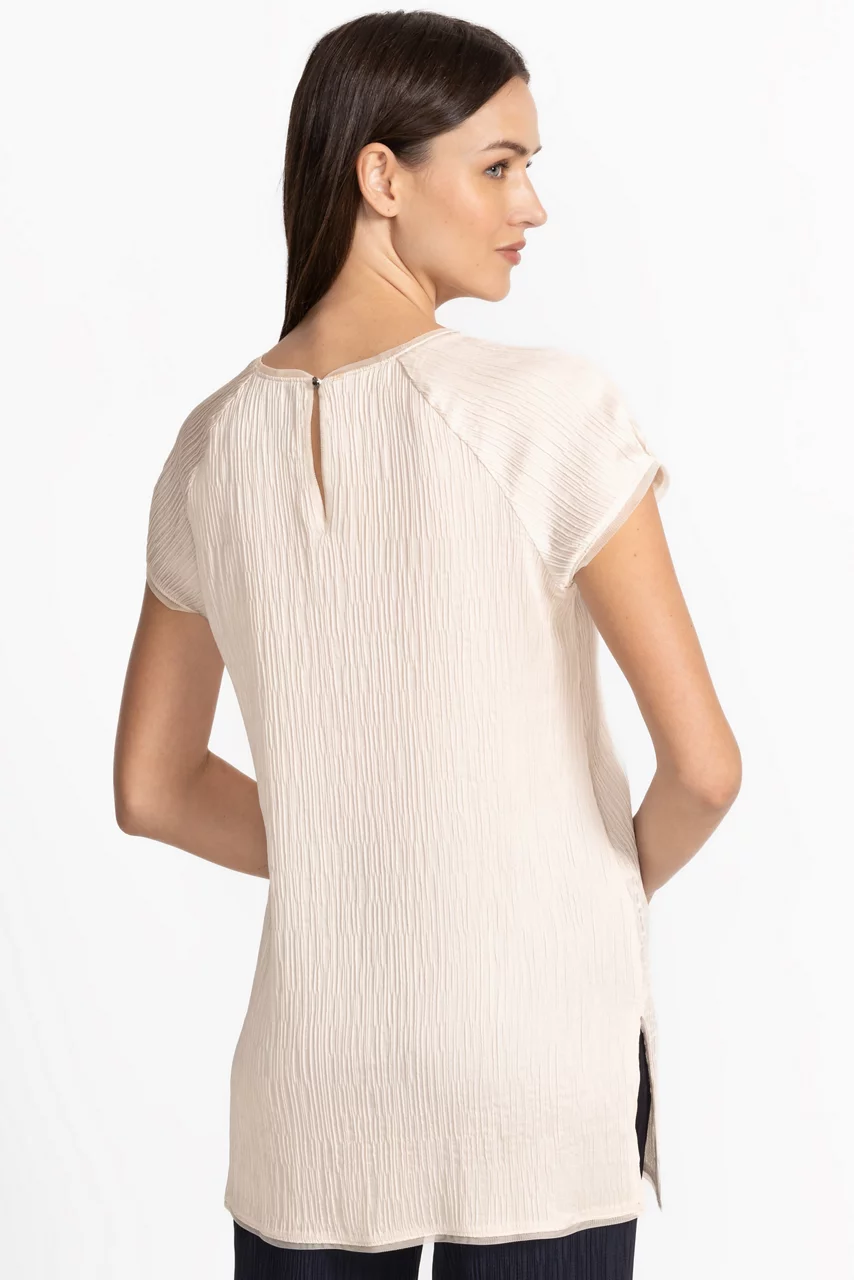 Johnny Was MARITZA TUNIC True Ecru