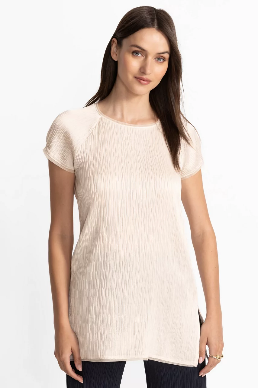 johnny was MARITZA TUNIC True Ecru