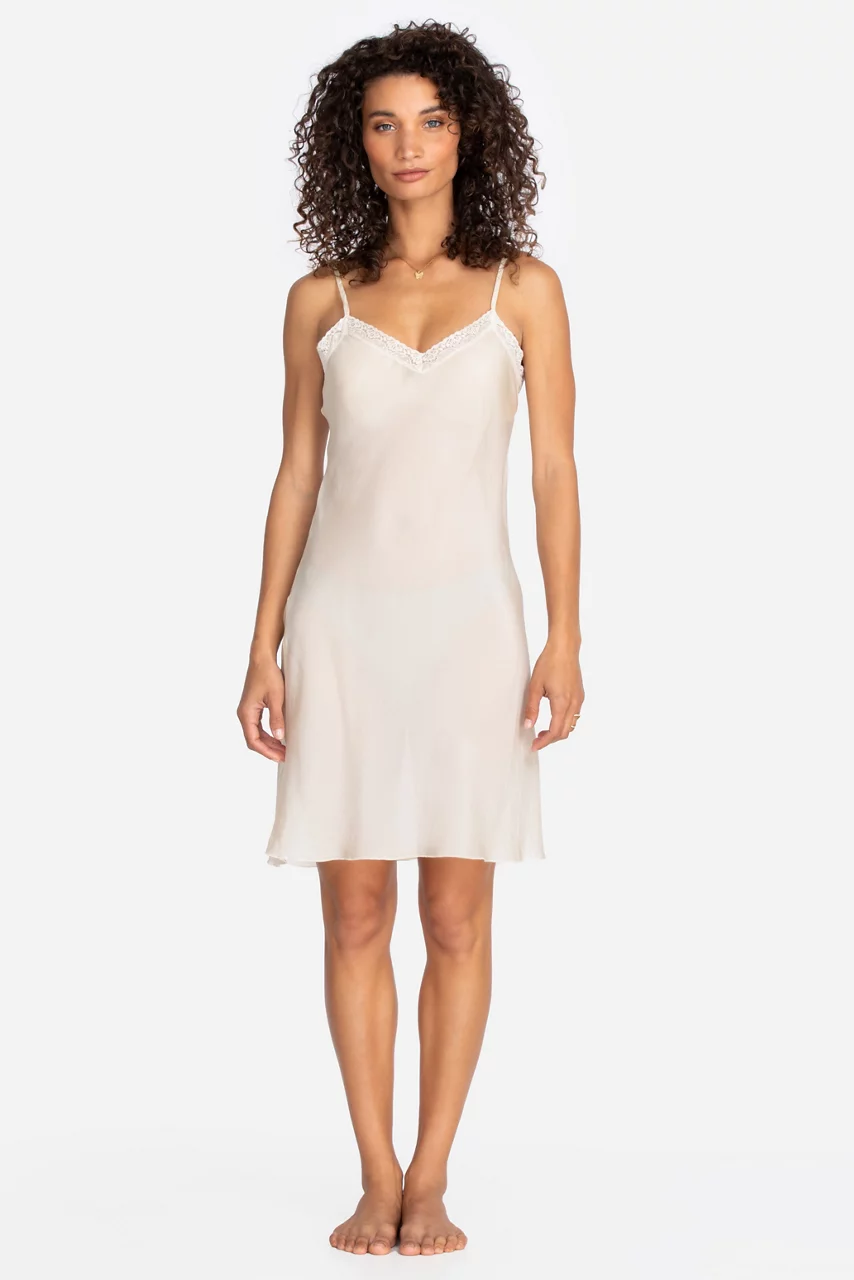 johnny was Medium Slip Ecru