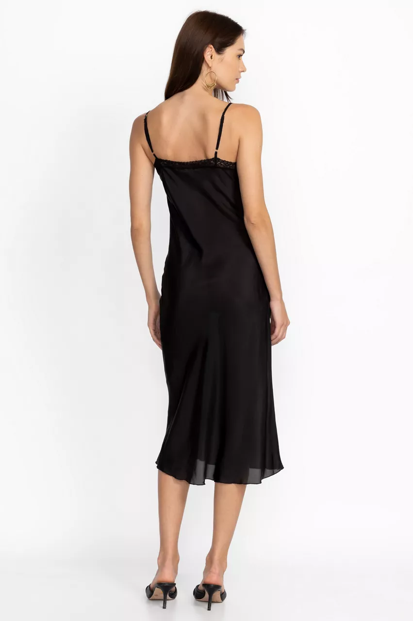 Johnny Was Midi Length Slip Black