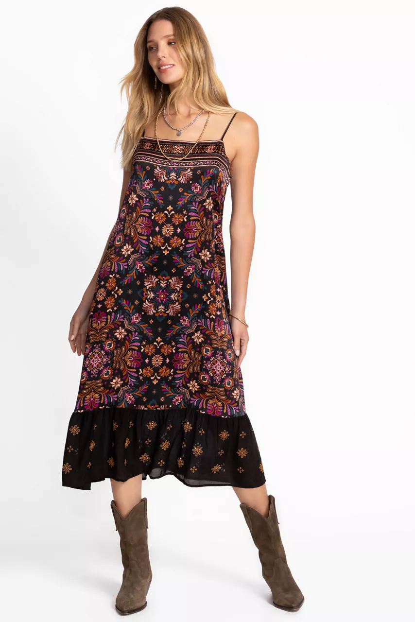 johnny was MIXED MEDIA TANK DRESS Brandi