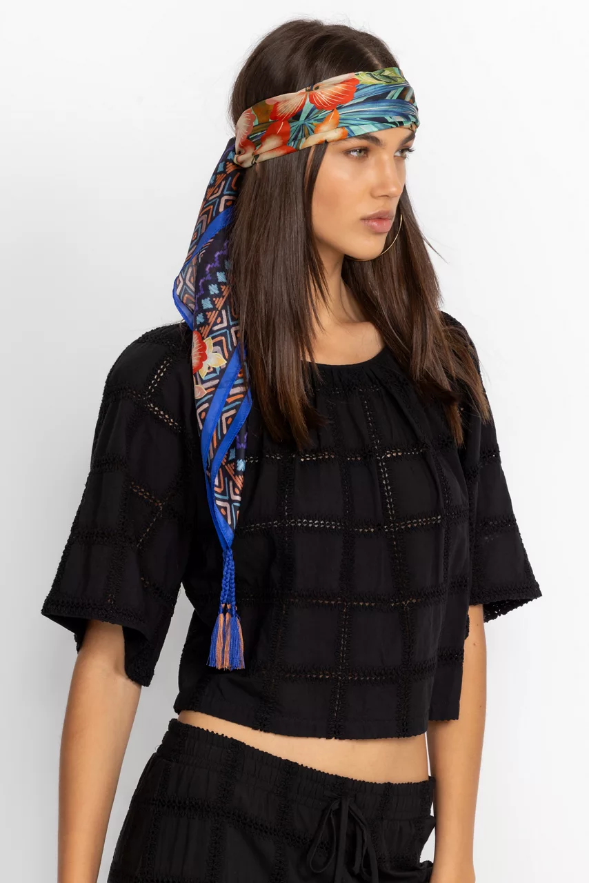 Johnny Was MOANUH SCARF Moanuh Scarf Print